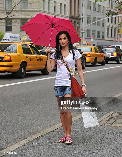 Melissa Rycroft sighting on April 22, 2010 in New York City.