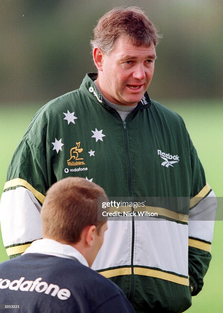 Rod Macqueen Rod Macqueen of Australia at the Australian traning session at... News ...