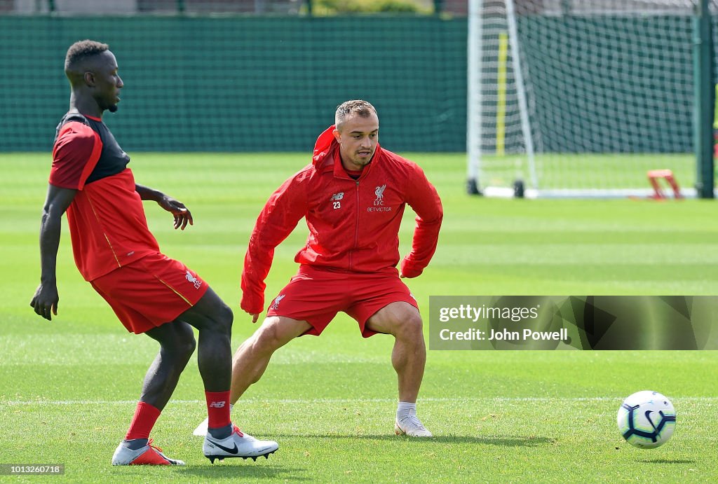 Liverpool FC Training