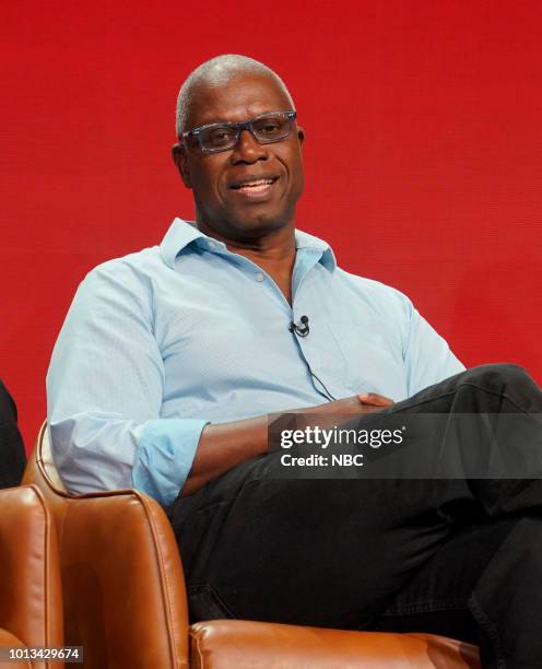 NBCUniversal Press Tour, August 2018 -- NBC's "Brooklyn Nine-Nine" Panel -- Pictured: Andre Braugher --