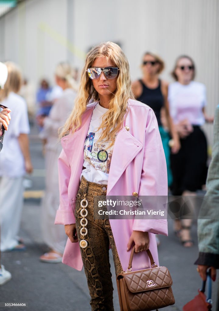 Street Style - Copenhagen Fashion Week Spring/Summer 2019 - Day 2