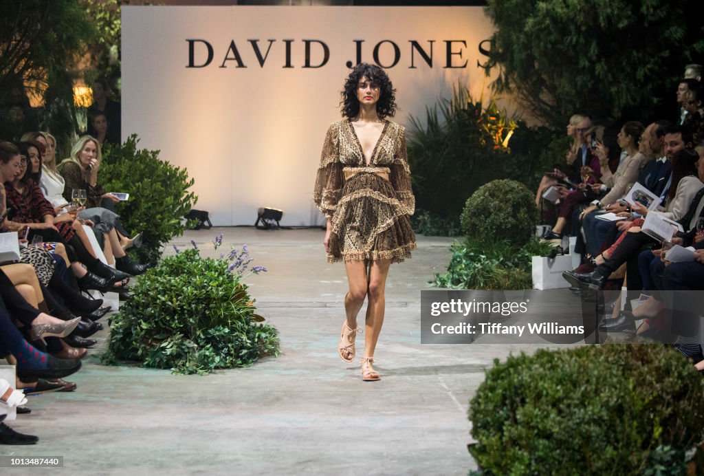 David Jones Spring Summer 18 Collections Launch - Runway Show