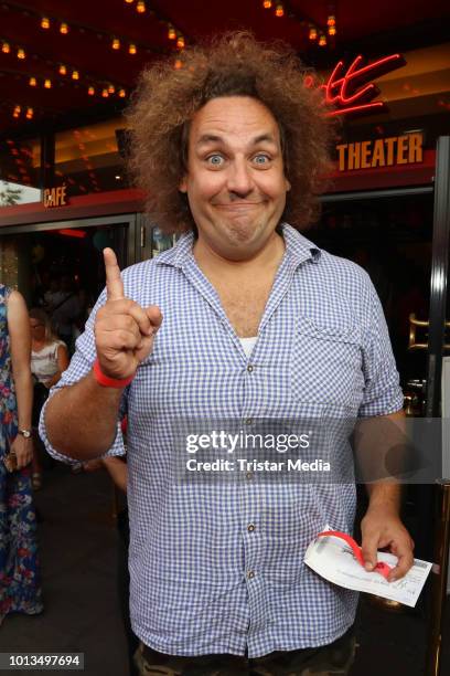 Konrad Stoeckel during the 30th anniversary celebration of Schmidt Theater on August 8, 2018 in Hamburg, Germany.