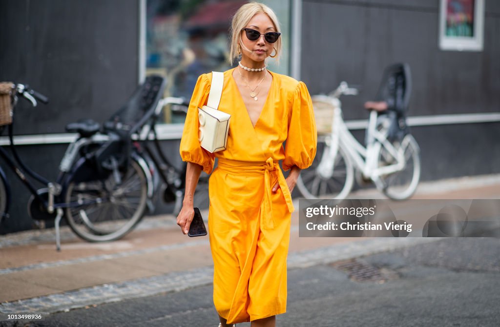 Street Style - Copenhagen Fashion Week Spring/Summer 2019 - Day 2