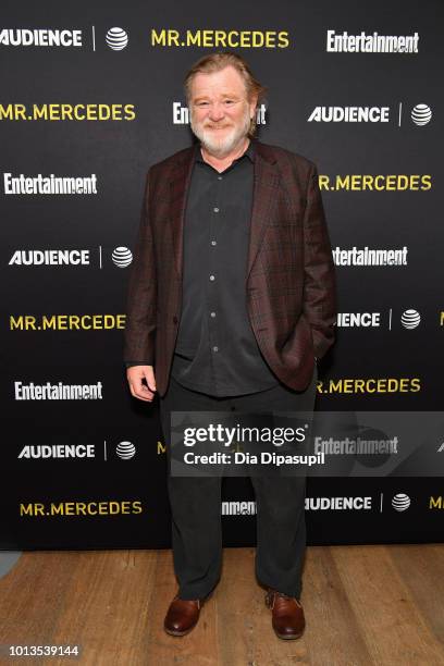 Brendan Gleeson attends a first look screening of Mr. Mercedes Season 2 hosted by Entertainment Weekly and Audience Network at the Crosby Street...