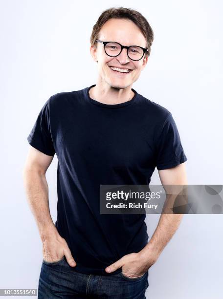 Damon Herriman of FX's 'Mr Inbetween' poses for a portrait during the 2018 Summer Television Critics Association Press Tour at The Beverly Hilton...
