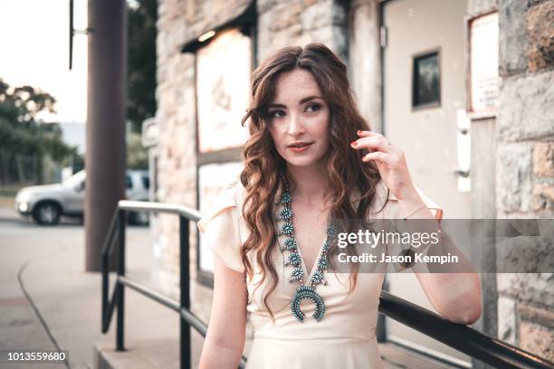 Country artist Emery Adeline is seen at The Station Inn on August 8, 2018 in Nashville, Tennessee.