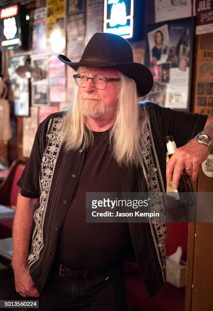 Songwriter John Scott Sherrill is seen at The Station Inn on August 8, 2018 in Nashville, Tennessee.