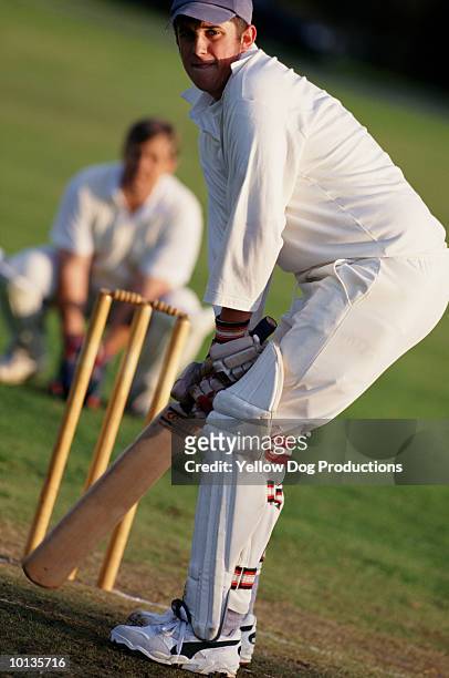 cricket, england - cricket player stock photos et images de collection