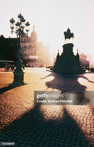 oper platz, dresden square, germany - dresden city stock pictures, royalty-free photos & images