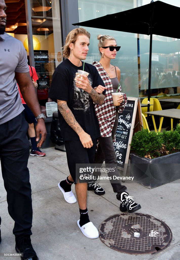 Celebrity Sightings in New York City - August 8, 2018