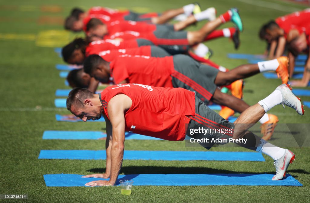 FC Bayern Muenchen Training Session