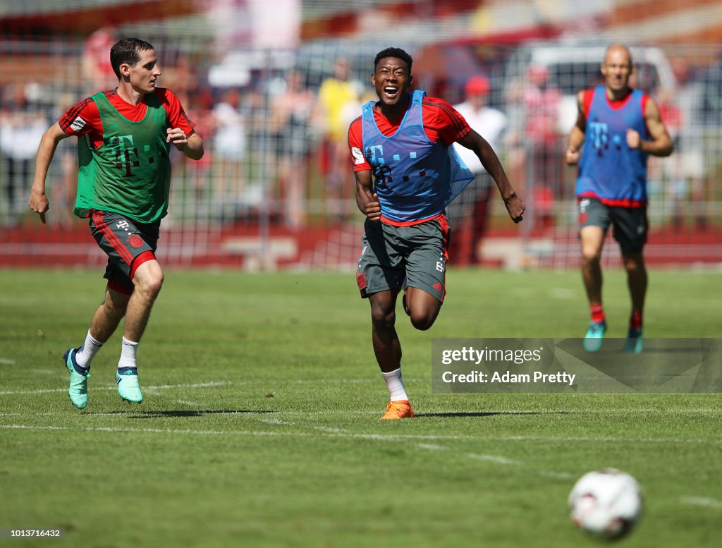 FC Bayern Muenchen Training Session