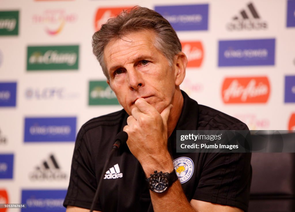 Leicester City Training and Press Conference