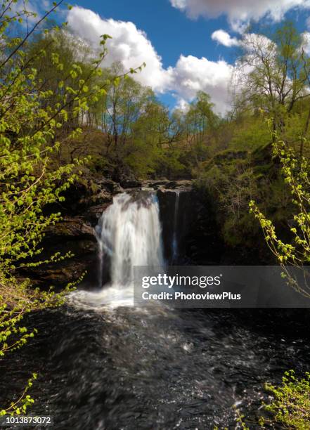 falls of falloch - stirling scotland stock pictures, royalty-free photos & images