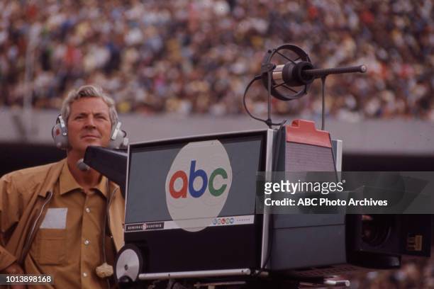 Mexico City, Mexico Walt Disney Television via Getty Images Sports camera crew covering the 1968 Summer Olympics / Games of the XIX Olympiad.