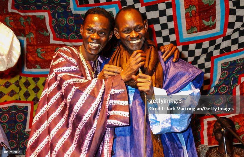 Senegalese Musicians Baaba Maal and Mansour Seck perform at S.O.B.'s