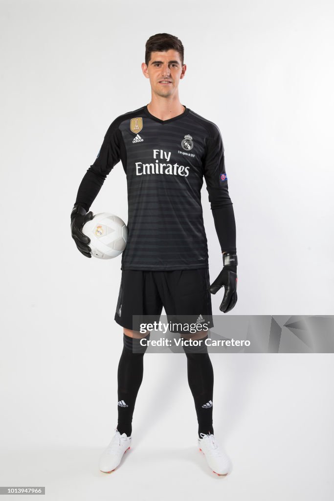 Real Madrid Unveil New Signing Thibaut Courtois