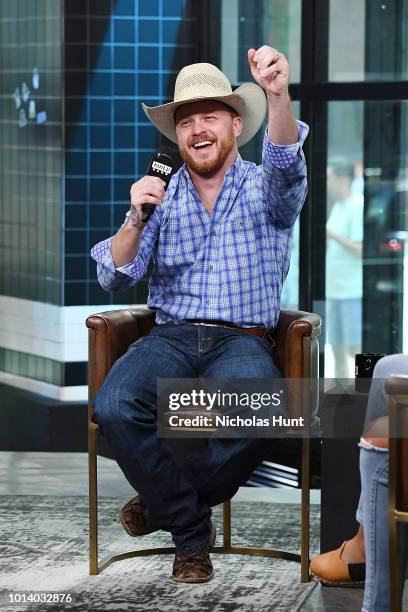Country music star Cody Johnson visits Build Series to discuss his new single at Build Studio on August 9, 2018 in New York City.