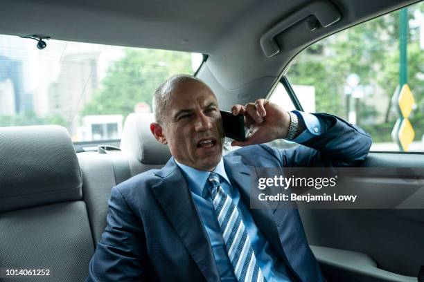 Lawyer Michael Avenatti is photographed for the New York Times Magazine on May 30, 2018 in New York City. Avenatti is the attorney representing...