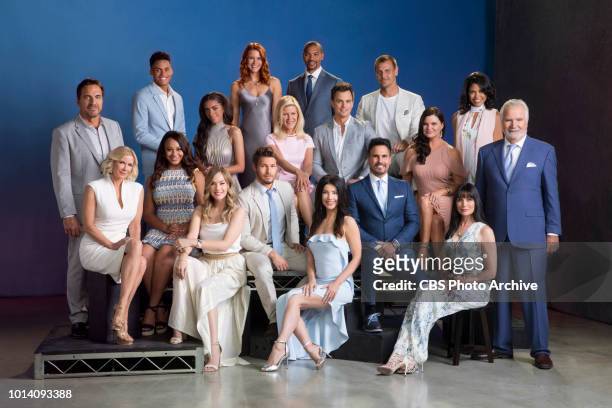 The 2018 cast of the CBS daytime series THE BOLD AND THE BEAUTIFUL airing weekdays on the CBS Television Network.