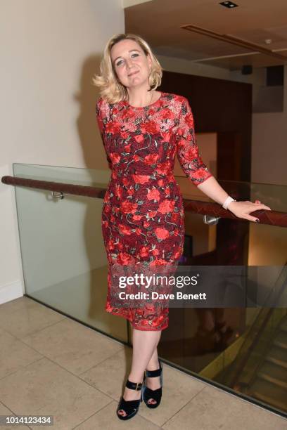 Josie Rourke attends the press night after party for "Aristocrats" at The Hospital Club on August 9, 2018 in London, England.