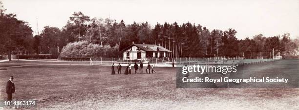 Sports club, Compiegne, There is no official date for this image, possibly taken c. 1890, France, 1890.