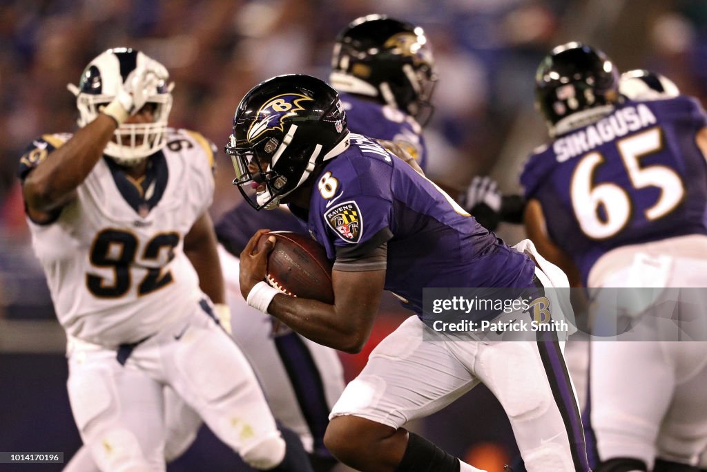 Los Angeles Rams v Baltimore Ravens