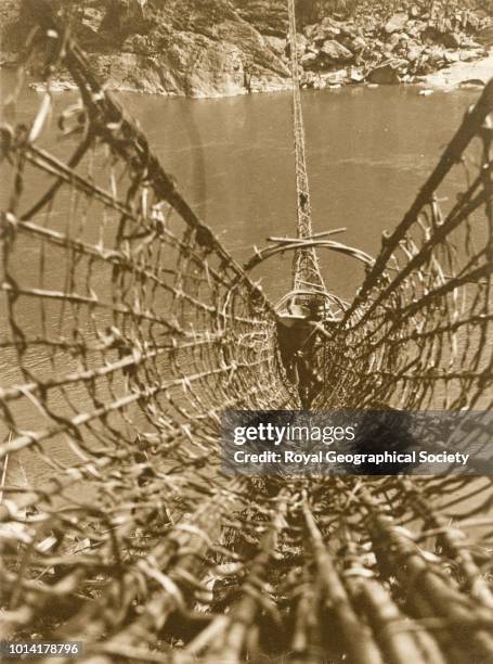 Cane Rope Bridge 2,395 Rope Suspension Bridge Stock Photos, High-Res Pictures, and ...