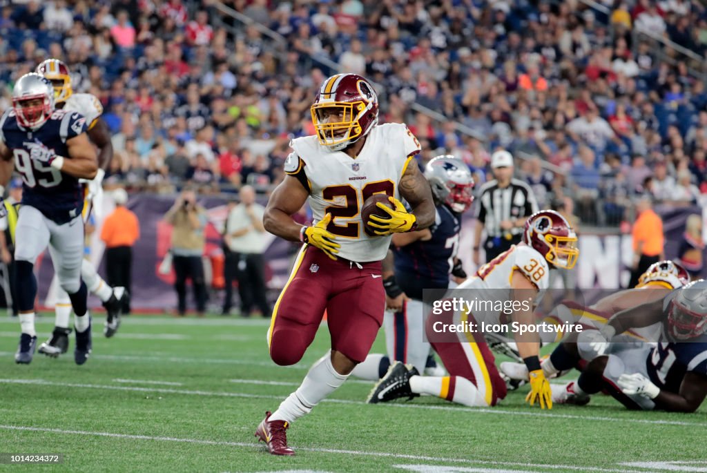 NFL: AUG 09 Preseason - Redskins at Patriots