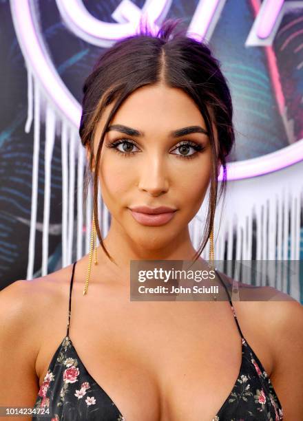 Music Producer and DJ Chantel Jeffries attends Quay Australia Blue Light Launch hosted by Music Producer + DJ Chantel Jeffries on August 9, 2018 in...