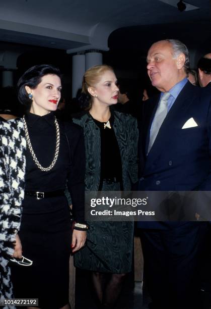 Paloma Picasso and Carolina Herrera circa 1986 in New York.