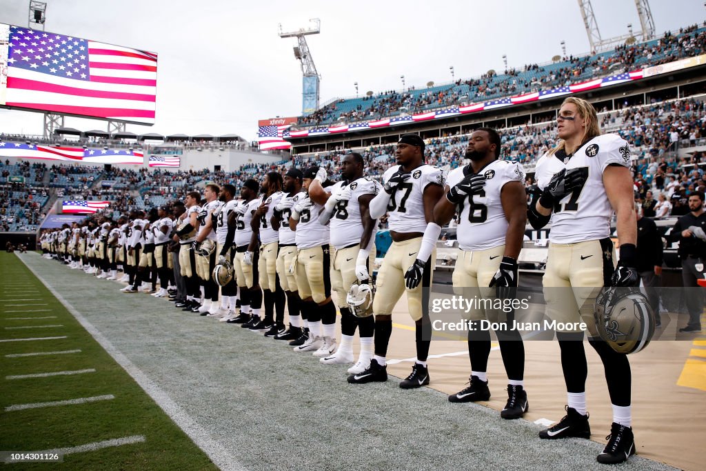 New Orleans Saints v Jacksonville Jaguars