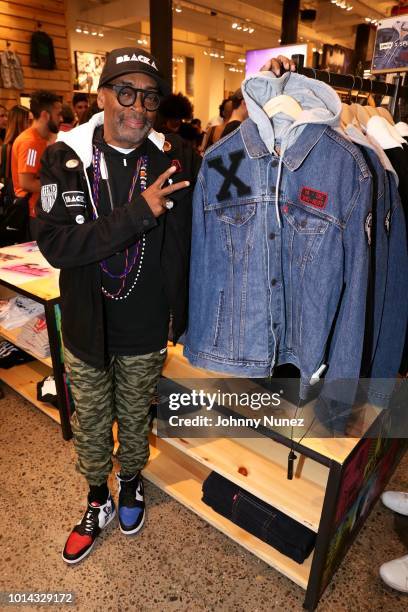 Filmmaker Spike Lee attends the launch of the Spike Lee Collaboration With Levi's at Levi's Soho on August 9, 2018 in New York City.