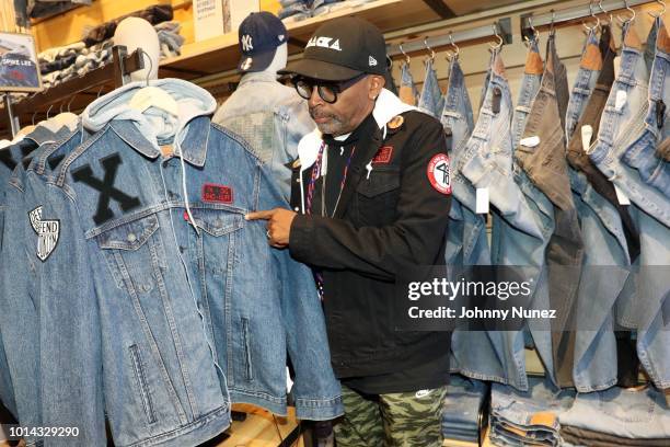 Filmmaker Spike Lee attends the launch of the Spike Lee Collaboration With Levi's at Levi's Soho on August 9, 2018 in New York City.