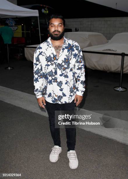 Adrian Dev attends the Athletes vs Cancer Smoke4aCure Event on August 9, 2018 in Inglewood, California.