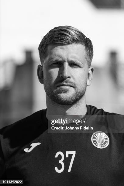 Linus Persson new player of Ivry during a photoshoot on August 10, 2018 in Ivry-sur-Seine, France.