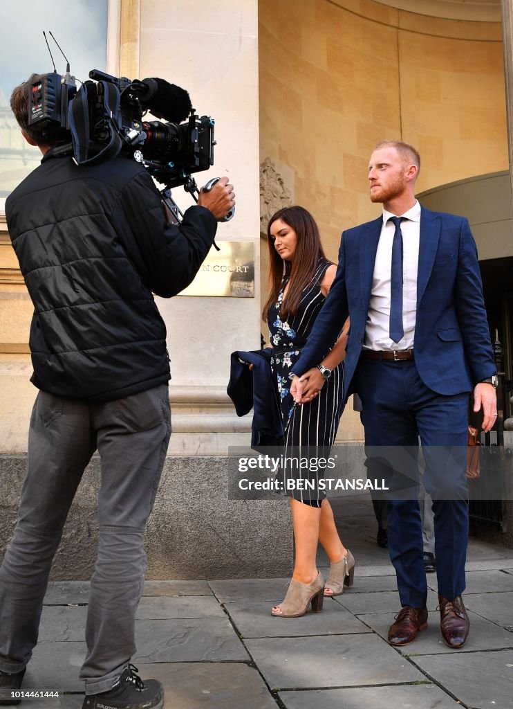 BRITAIN-COURT-CRICKET-ENG-STOKES