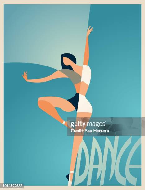 dance - ballet dancer stock illustrations