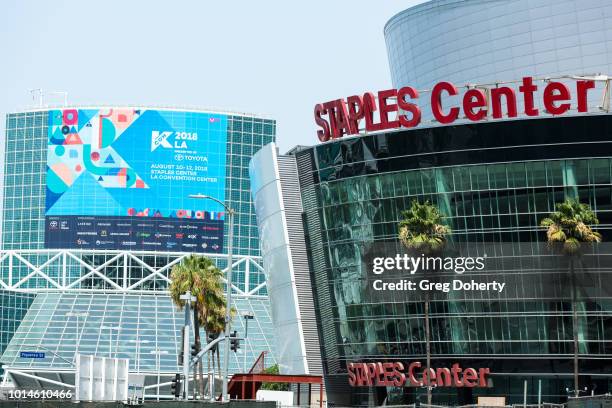 General atmosphere shot at KCON 2018 LA at Los Angeles Convention Center on August 10, 2018 in Los Angeles, California.