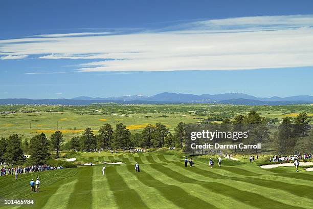 Senior PGA Championship: Scenic view of Saturday at Colorado GC. Champions Tour. Parker, CO 5/29/2010 CREDIT: Darren Carroll