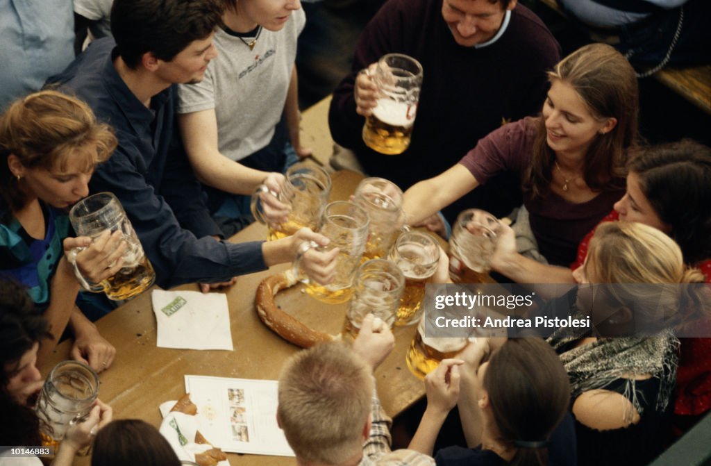 IN THE KELLERS, OCTOBERFEST, MUNICH