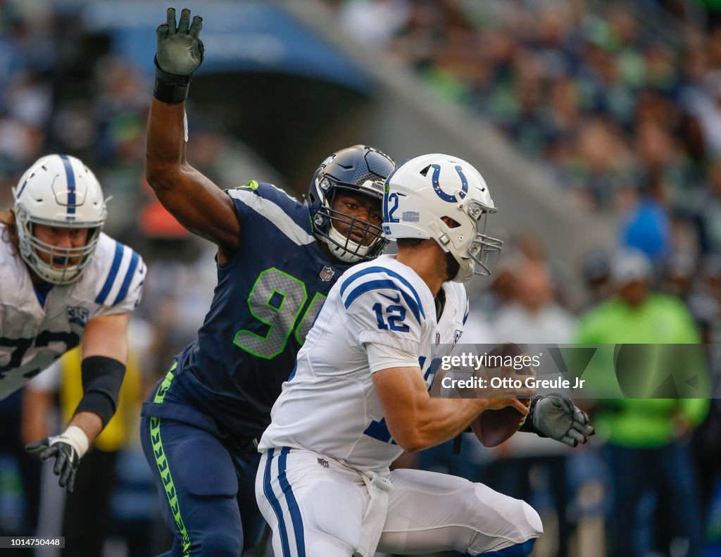 Indianapolis Colts v Seattle Seahawks