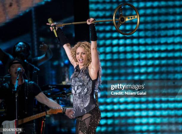 Shakira In Concert At Madison Square Garden Show Photos and Premium