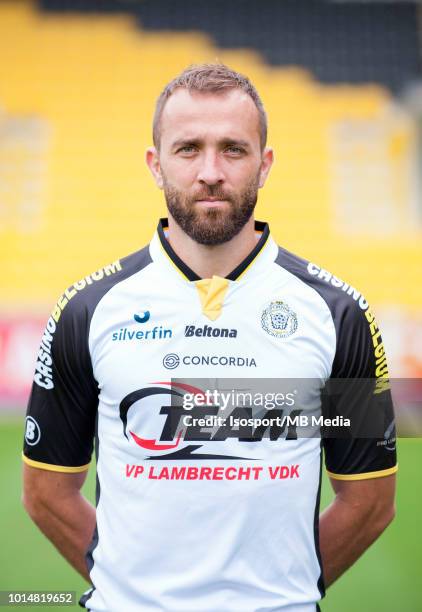 Mijat Maric pictured during the 2018 - 2019 season photo shoot of Sporting Lokeren on July 10, 2018 in Lokeren, Belgium.