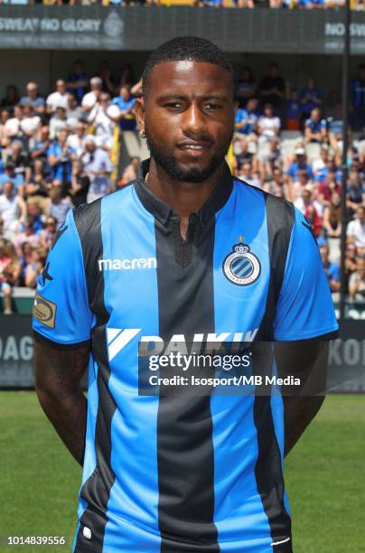 Stefano Denswil pictured during the 2018 - 2019 season photo shoot of Club Brugge on July 8, 2018 in Bruges, Belgium.