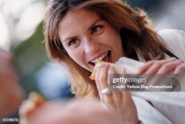 eating a baguette, paris, france - fresh express stock pictures, royalty-free photos & images