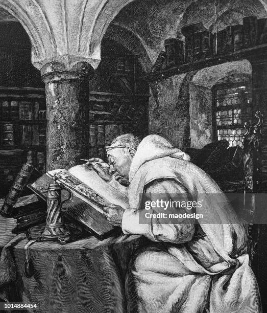 803 Monk Writing Stock Photos, High-Res Pictures, and Images - Getty Images