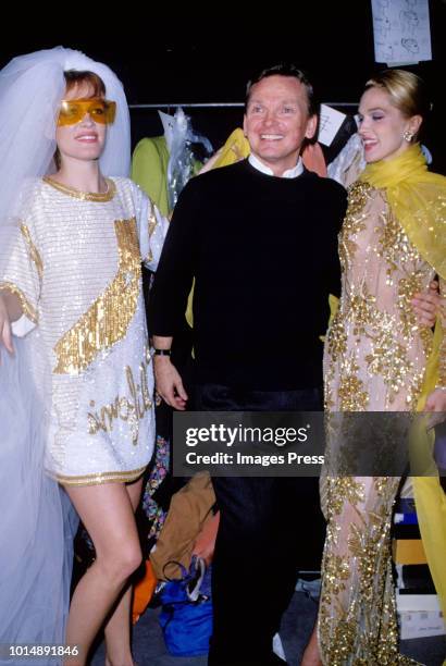 Designer Bob Mackie during New York Fashion Week circa 1988 in New York.