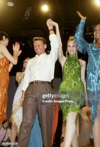 Designer Bob Mackie during New York Fashion Week circa 1986 in New York.